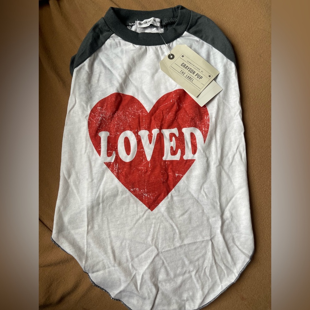 Grayson Pup The Label dog shirt size Medium